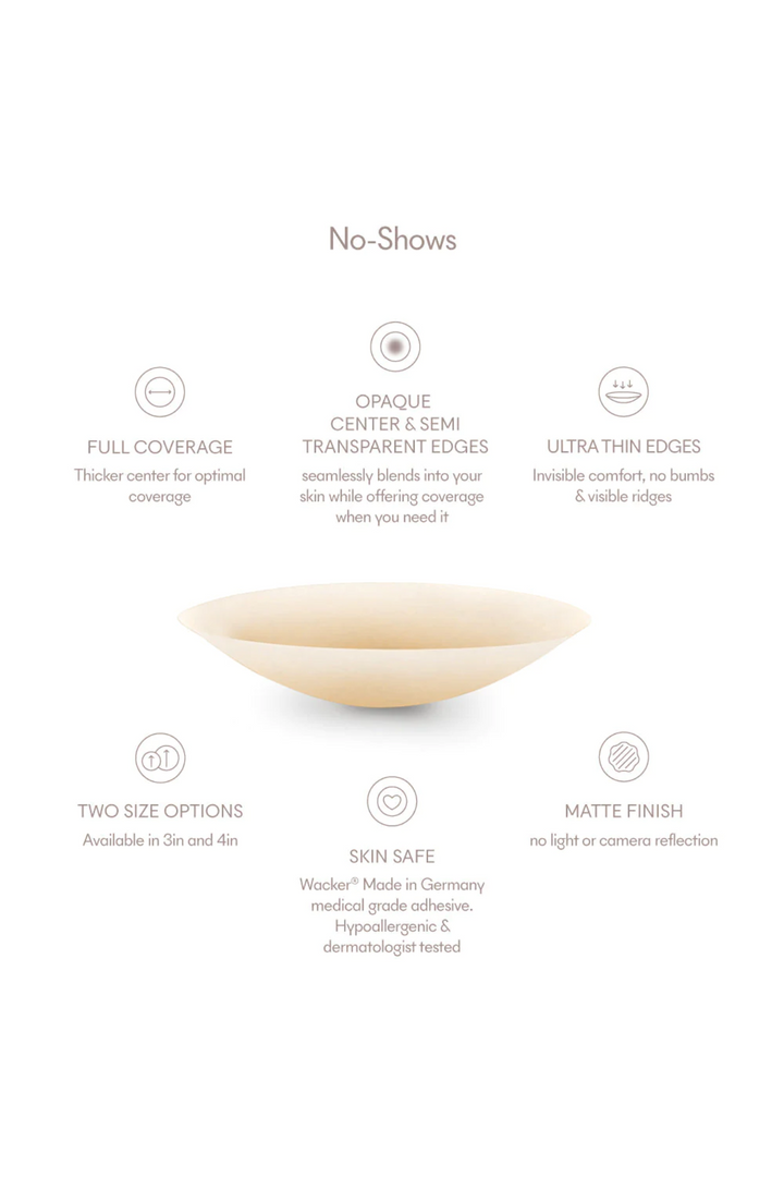 NOOD No-Show | Reusable Nipple Covers *Nýtt