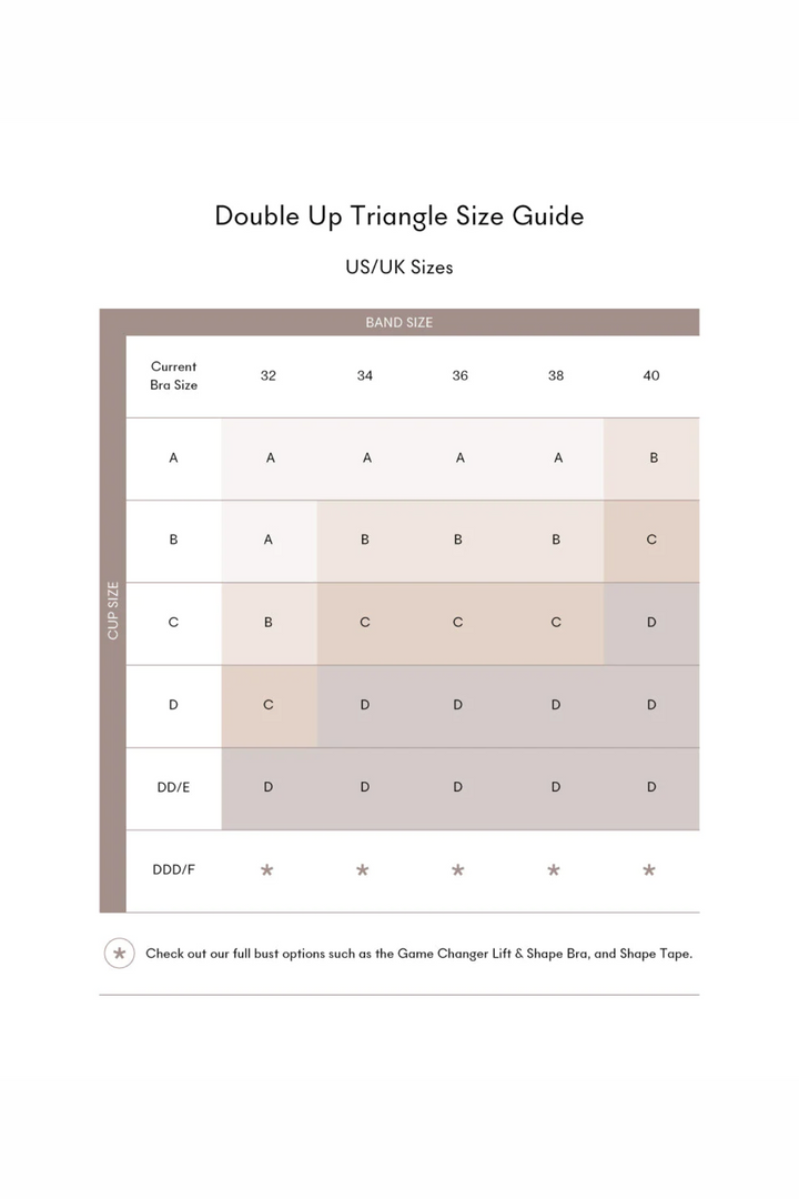 NOOD Double Up Triangle Push Up Pads