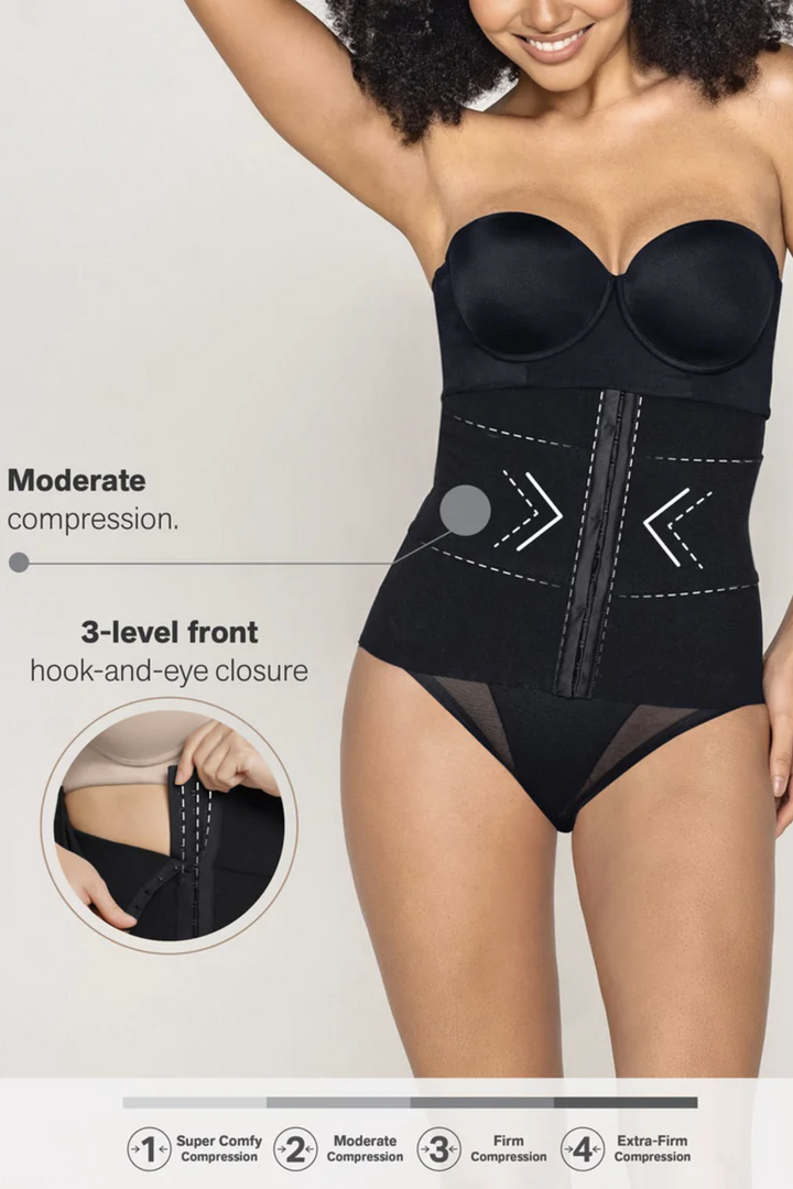 Post-Surgical Three-Belt Adjustable Abdominal Binder