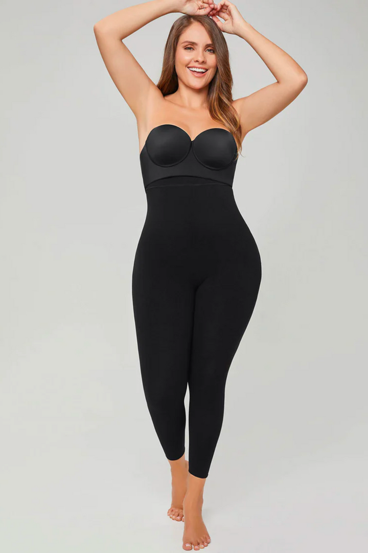 Invisible Body Shaper with Leg Compression and Butt Lifter