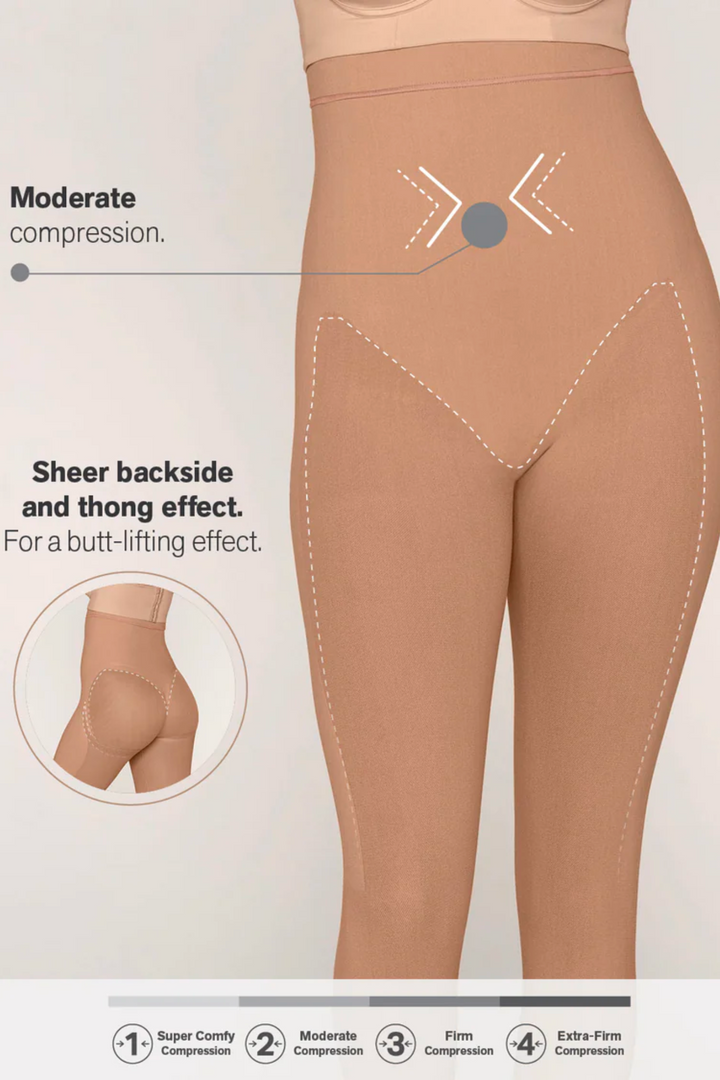 Invisible Body Shaper with Leg Compression and Butt Lifter
