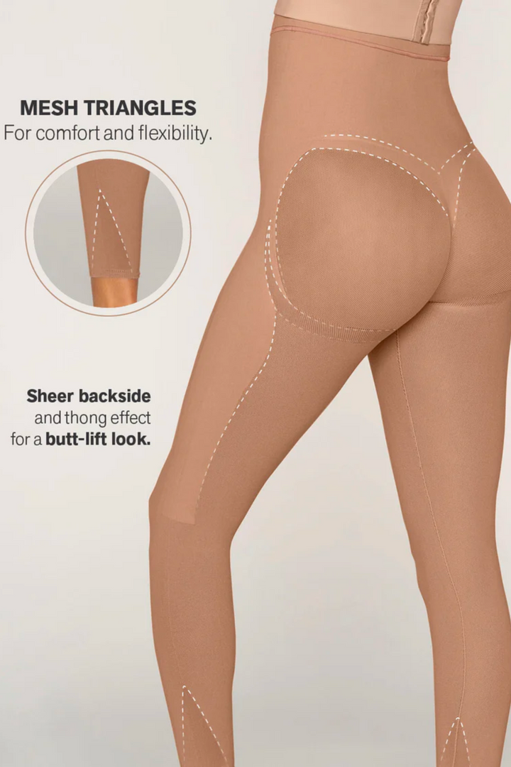 Invisible Body Shaper with Leg Compression and Butt Lifter
