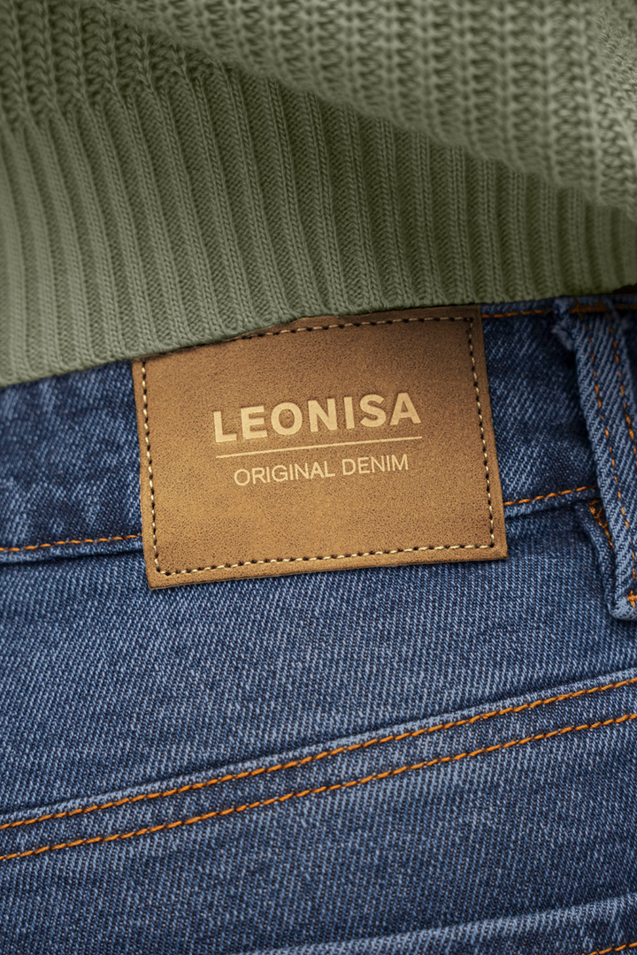 Leonisa - Wide-leg jeans
