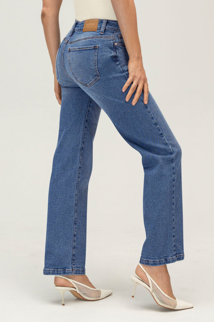 Leonisa - Straight-leg jeans