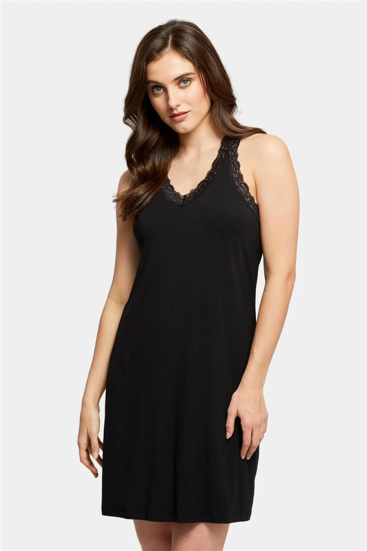 Fleurt Racerback Nightshirt with shelf bra