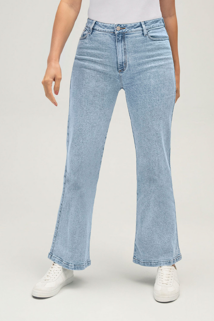 Leonisa - Wide-leg jeans