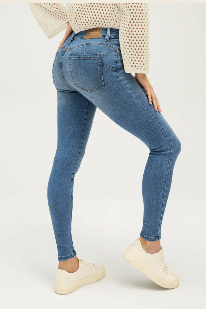 Leonisa - Butt-Lifting Skinny Jeans