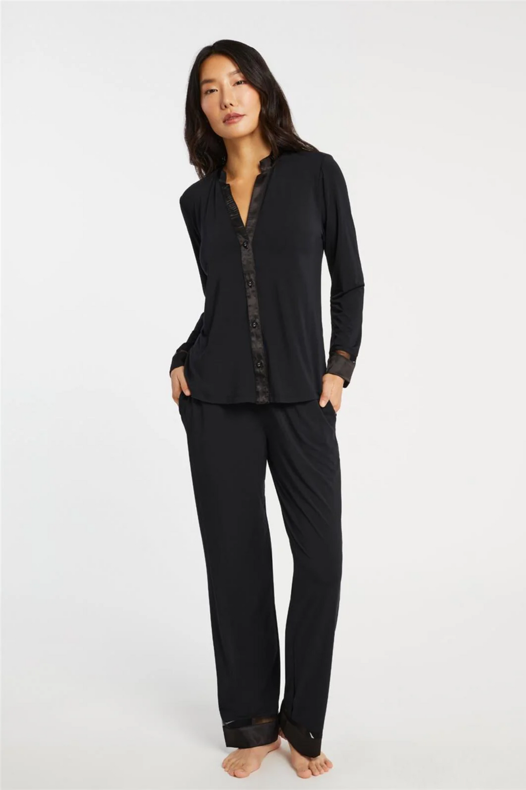 Fleurt Tuxedo PJ Set