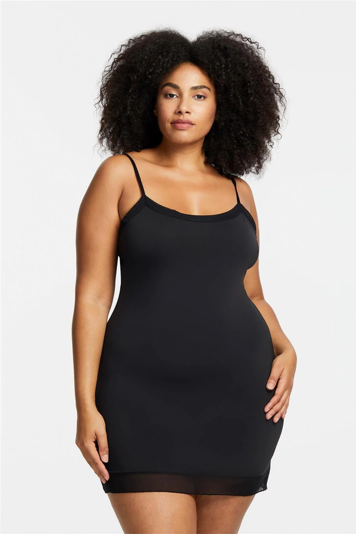 Montelle - Round Neck Mid-Thigh Slip