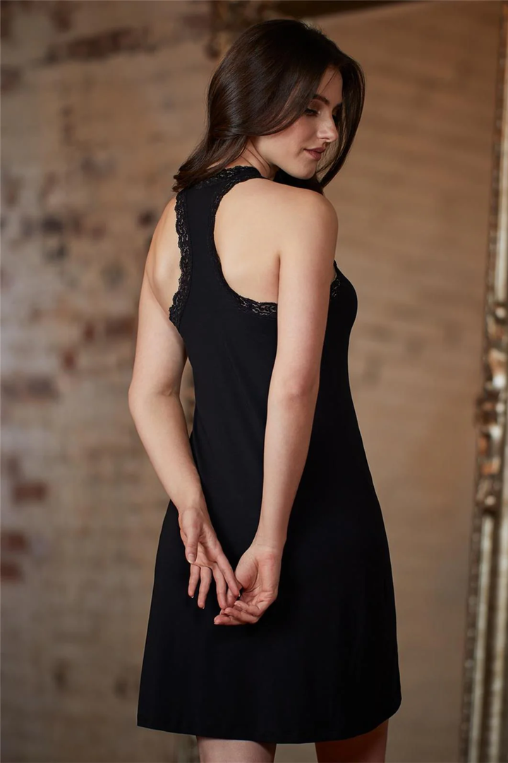 Fleurt Racerback Nightshirt with shelf bra