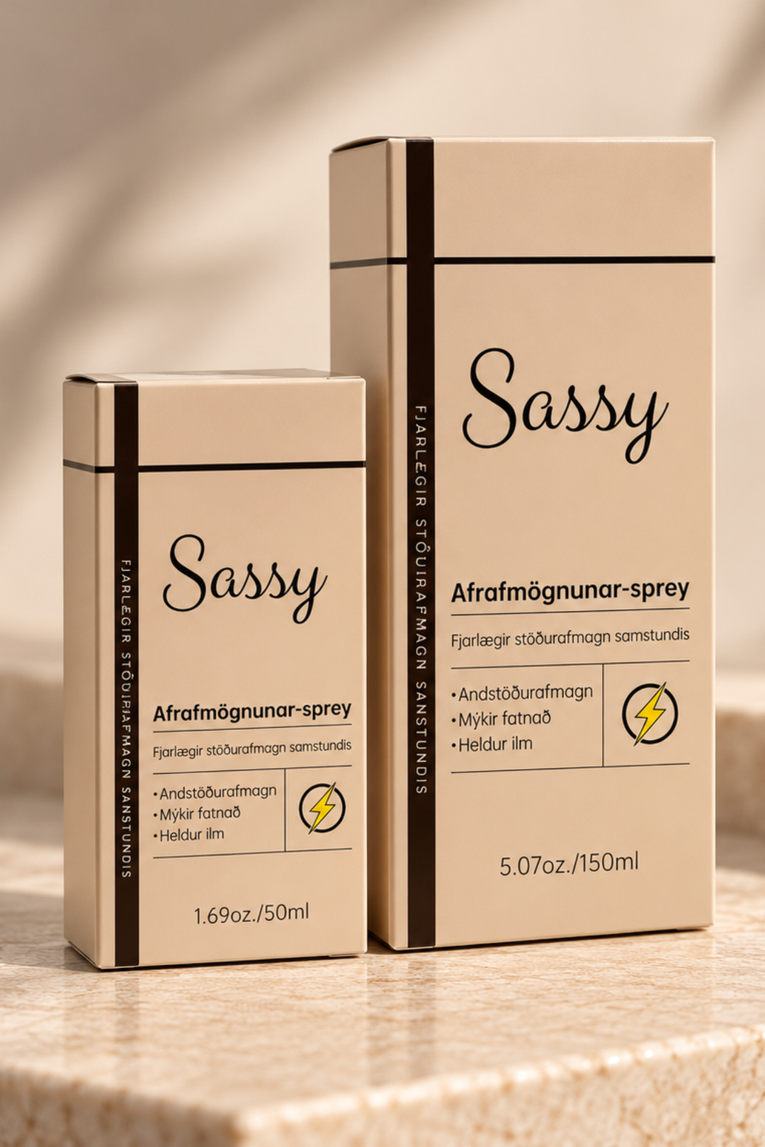 Sassy Afrafmögnunarsprey