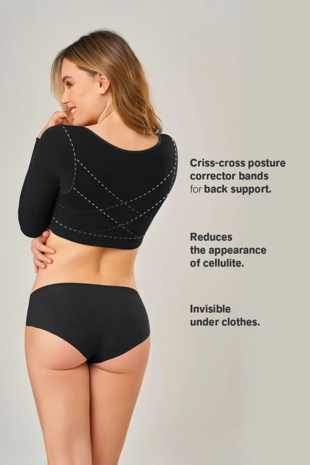 Long Sleeve Arm Shaper Vest