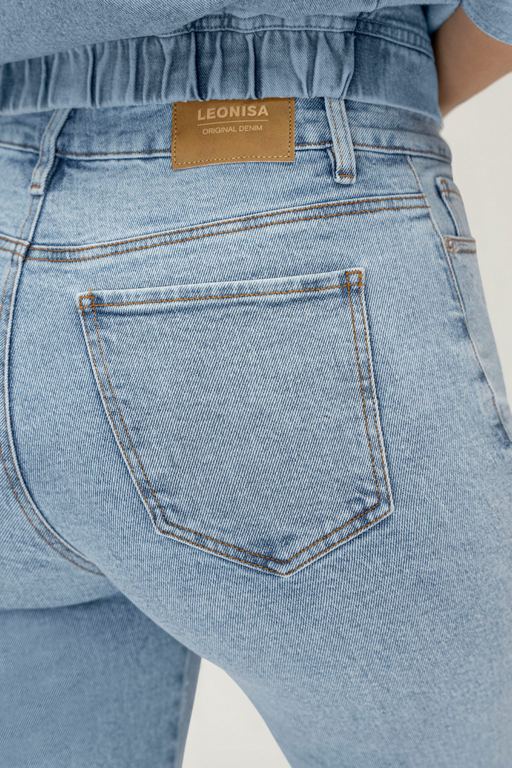 Leonisa - Wide-leg jeans