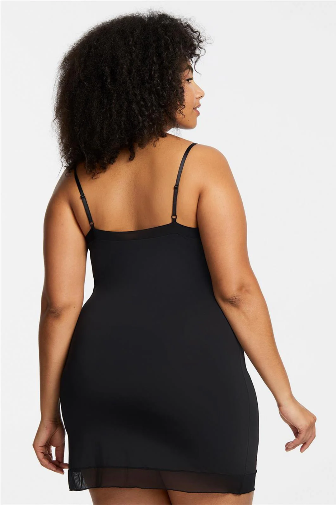 Montelle - Round Neck Mid-Thigh Slip