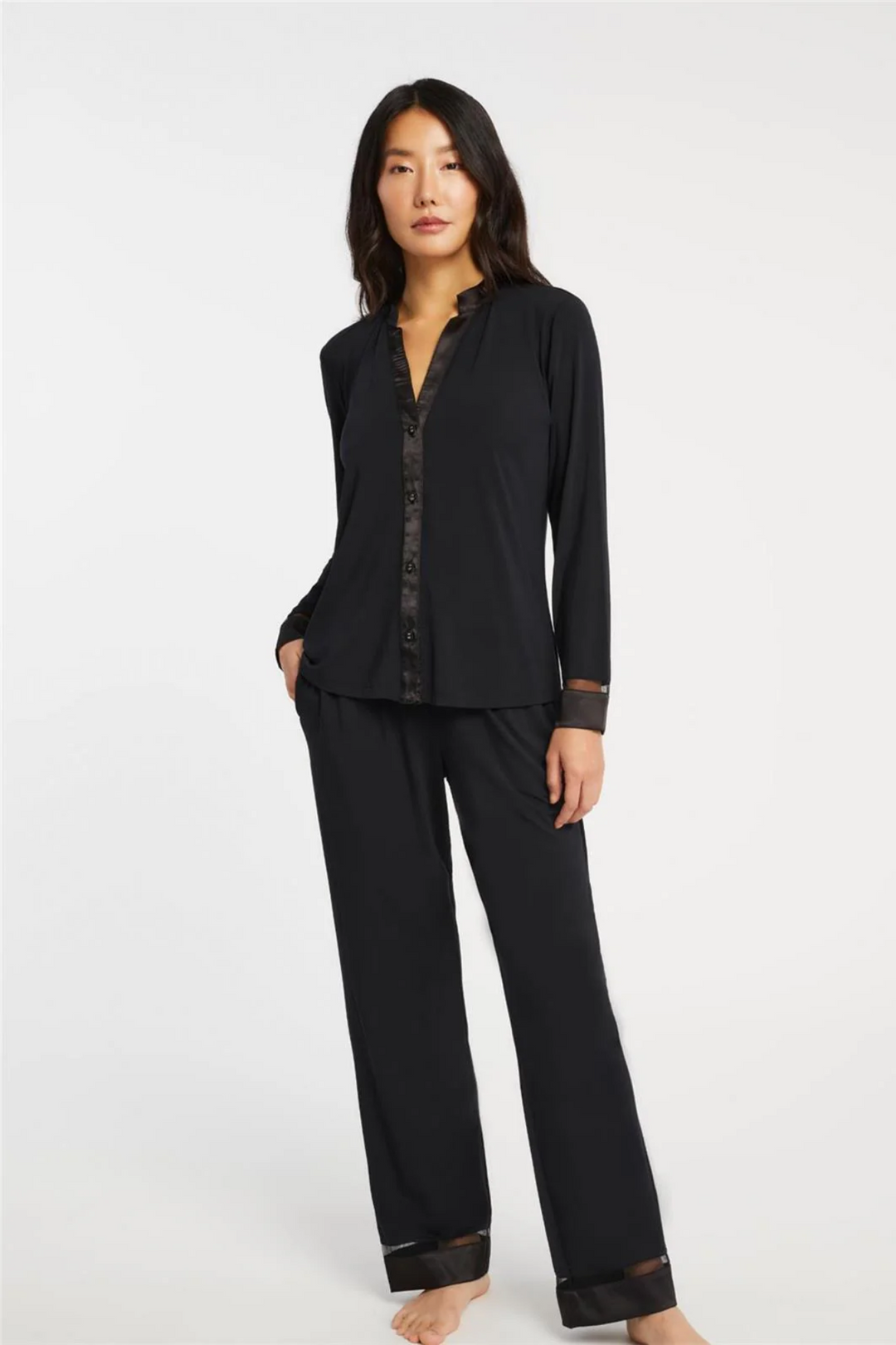 Fleurt Tuxedo PJ Set