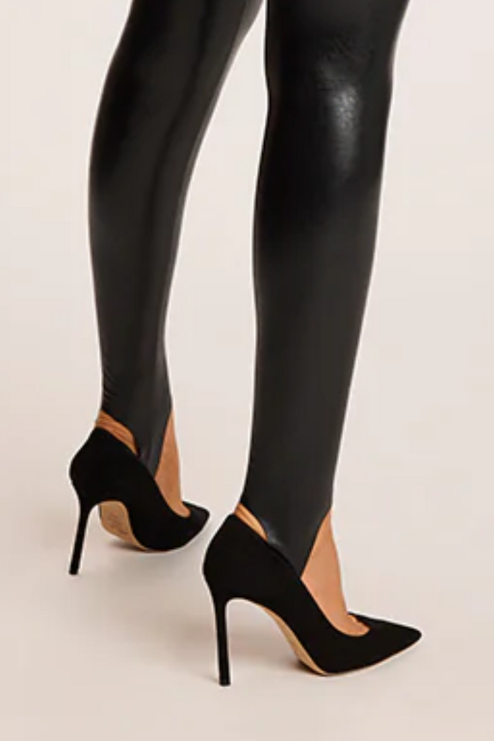Commando - Faux Leather Stirrup Legging