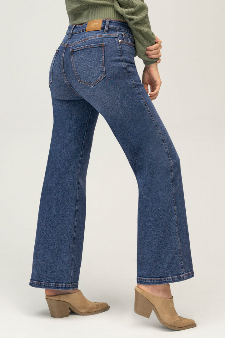 Leonisa - Wide-leg jeans