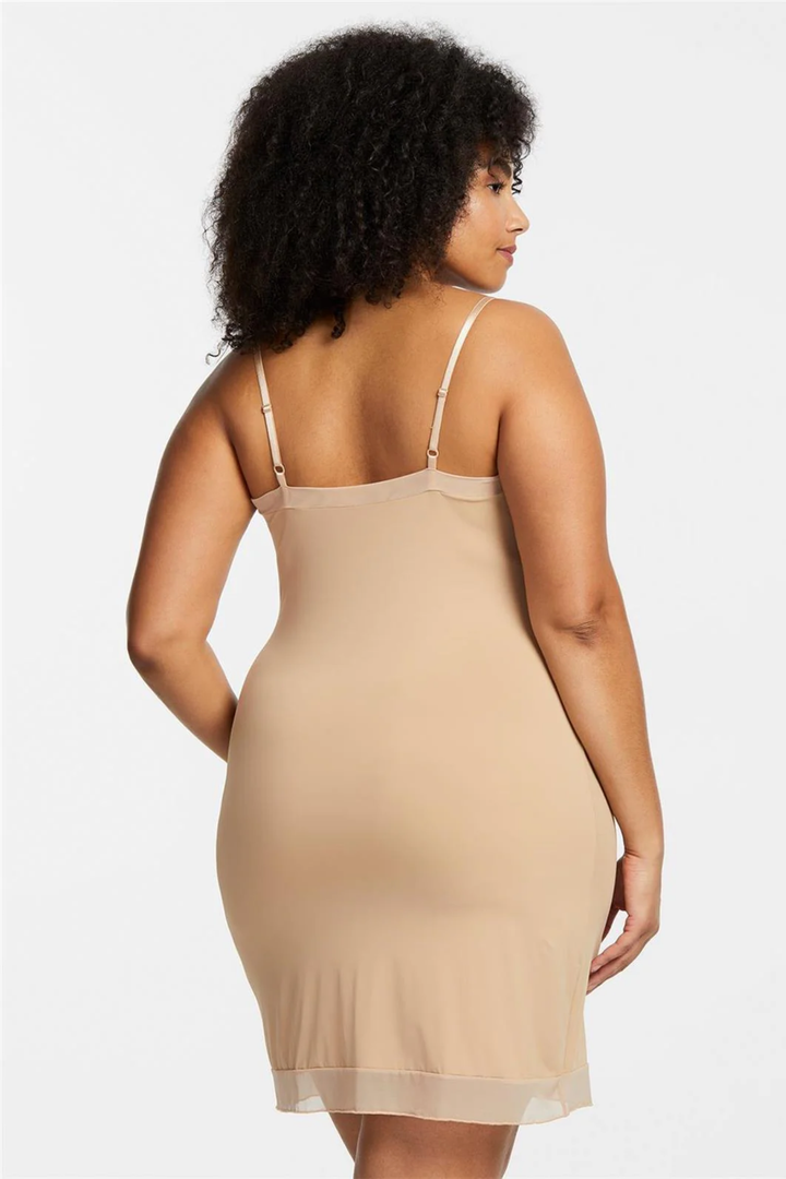 Montelle - Round Neck Mid-Thigh Slip