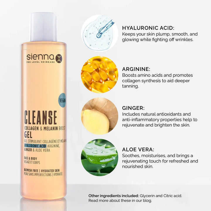 Cleanse Collagen &amp; Melanin Boosting Gel