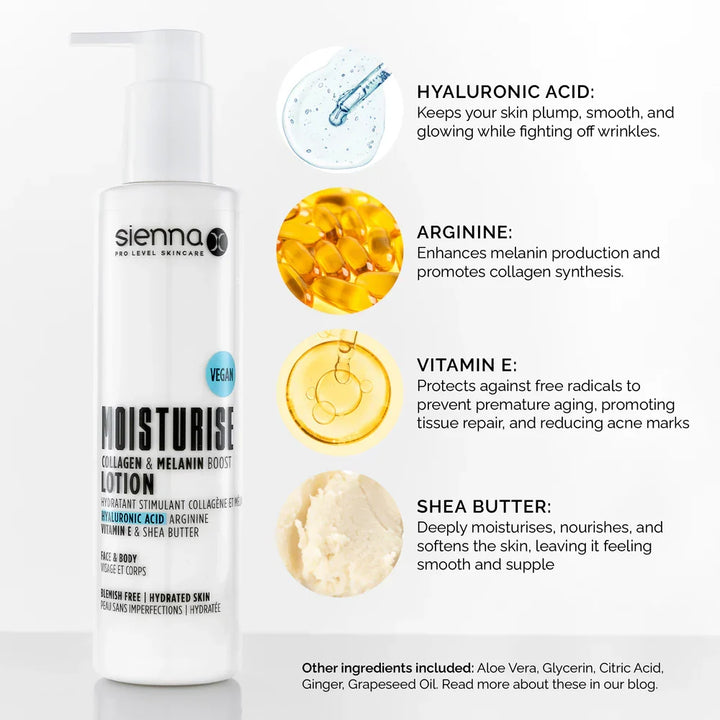 Moisturise Collagen &amp; Melanin Boost Moisturiser