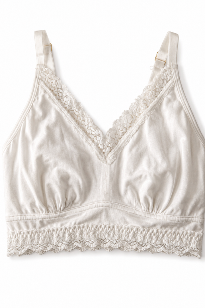AnaOno Cotton Lace Bralette